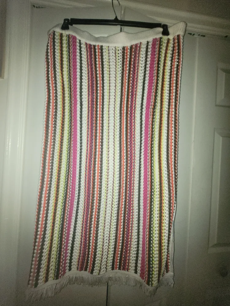 Old Navy XXL Open-Stitch Midi Skirt thumbnail