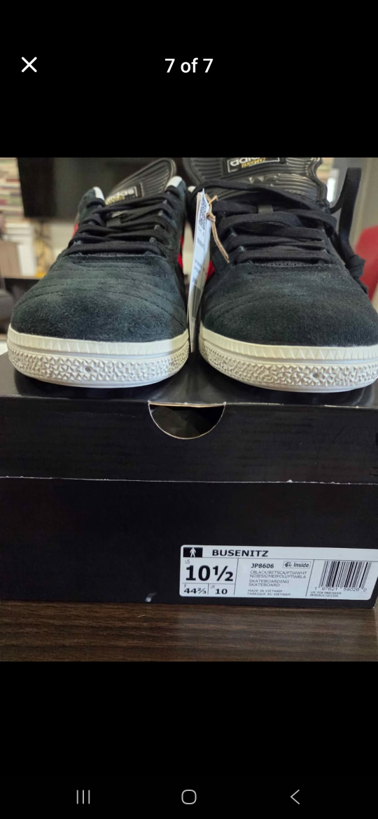 Adidas Busenitz Shoes - Size 10.5 - Like New - photo 5
