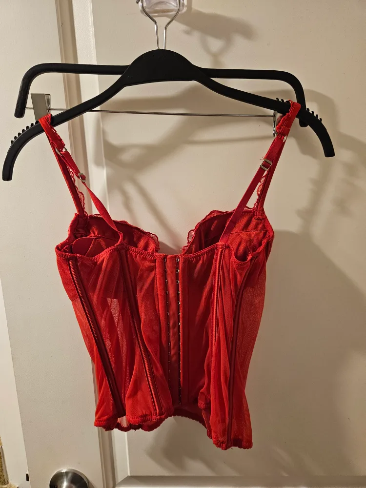La Senza Red Corset - Size S 🧡 image indicator(2)