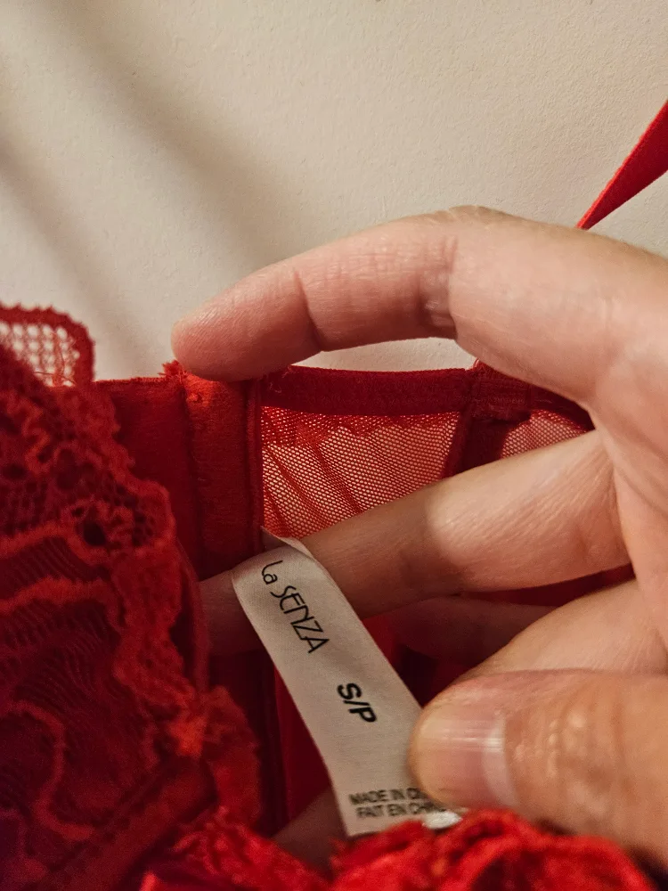 La Senza Red Corset - Size S 🧡 image indicator(3)
