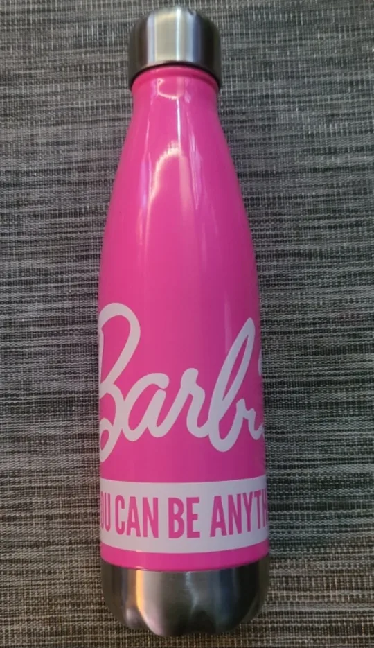 Barbie Hot Pink Water Bottle "You Can Be Anything" 🧡 thumbnail