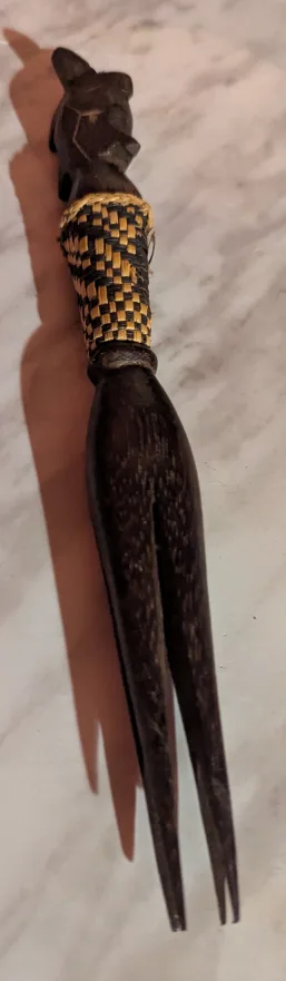 Vintage Fiji islands canabal chief fork image indicator(3)