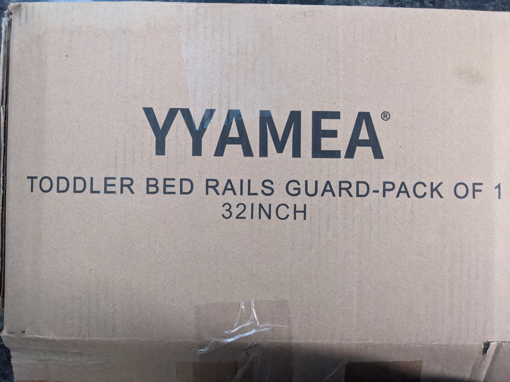YYAMEA Toddler Bed Rails Guard - 32 inch