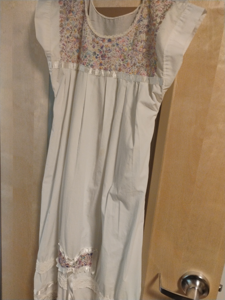 Floral Embroidered White Dress - photo 2