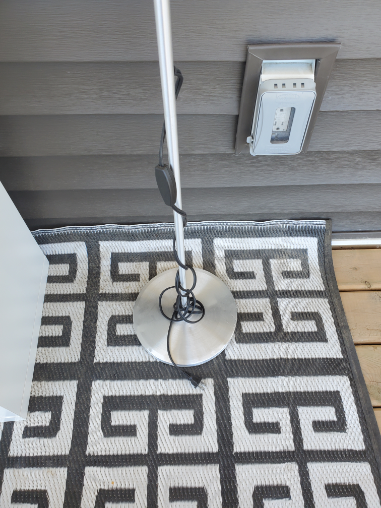 Silver Gooseneck Floor Lamp - photo 3