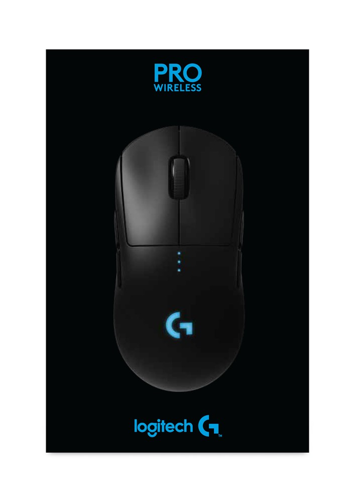 Logitech G PRO Wireless Gaming Mouse - Black