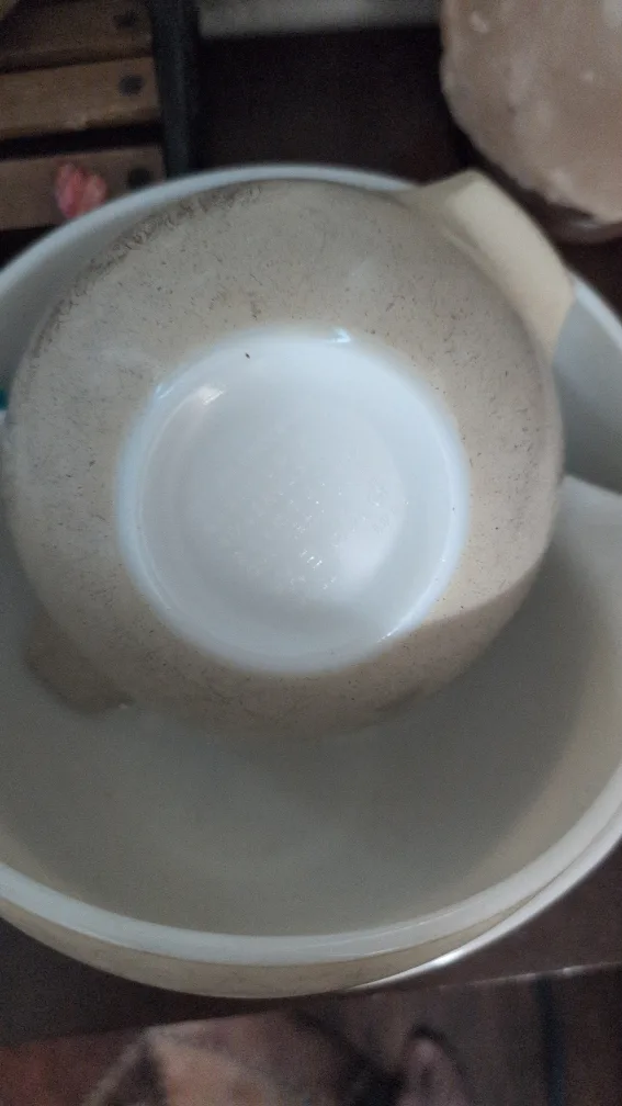 Vintage Pyrex Cinderella Bowls, Mushroom Pattern image indicator(3)