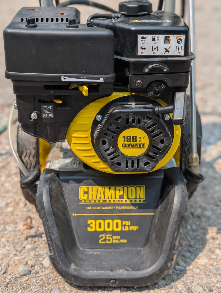 Pressure washer - Champion 3000psi - photo 2