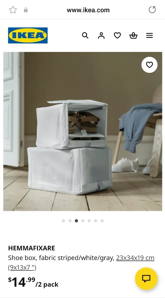 Ikea Shoe Box set image indicator(5)