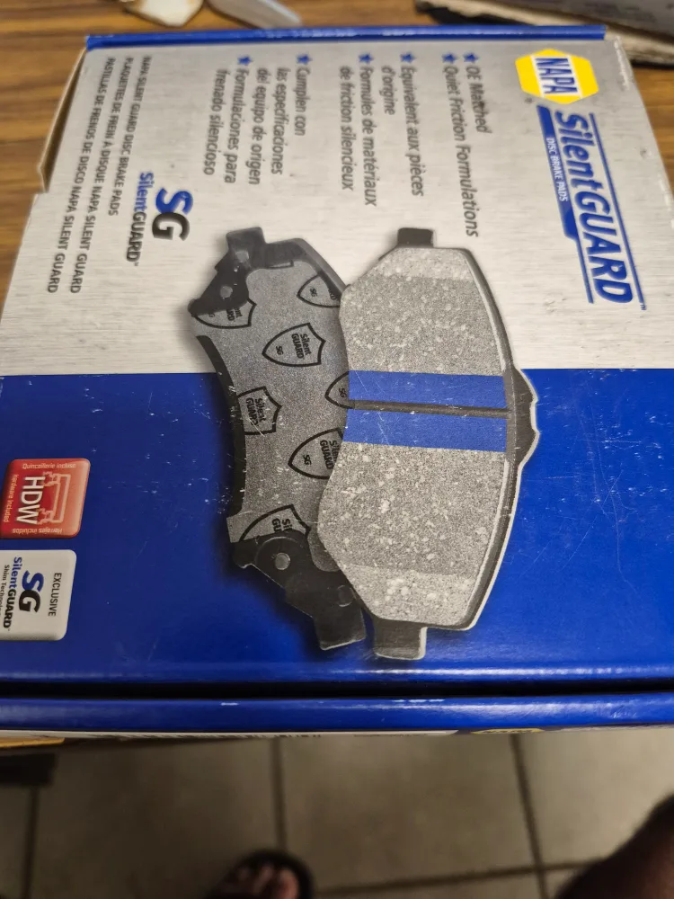 NAPA SilentGUARD SG-7795-X Disc Brake Pads (Front) thumbnail