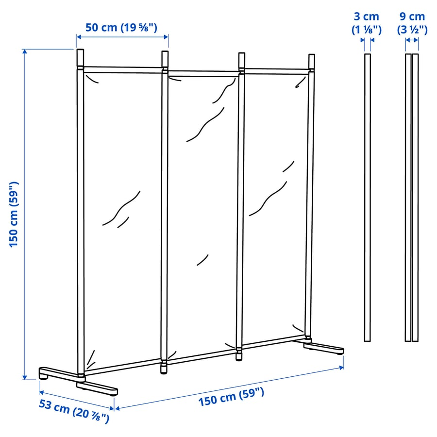 IKEA GLAMBERGET Room Divider - photo 2
