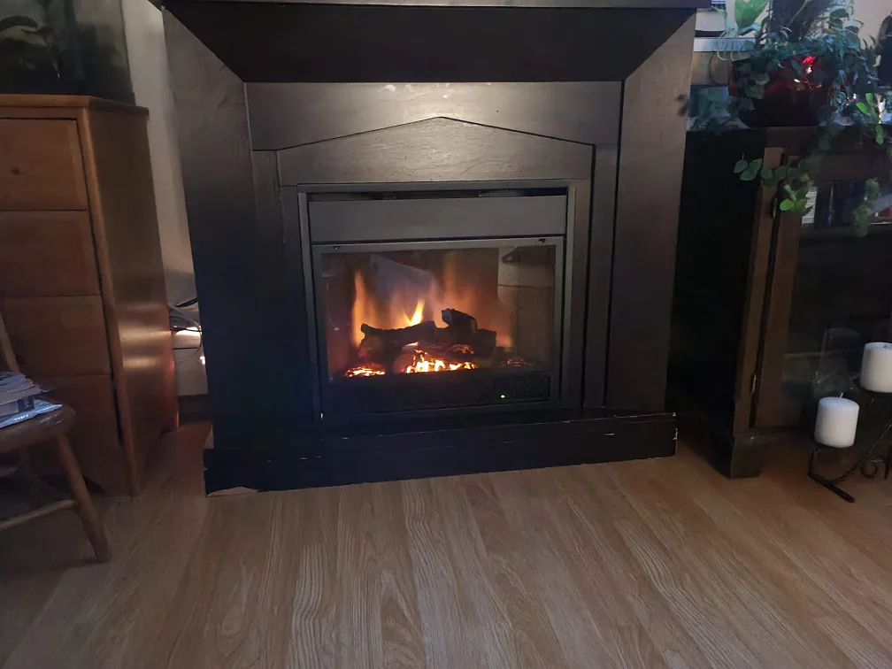 Electric Fireplace Insert and frame thumbnail