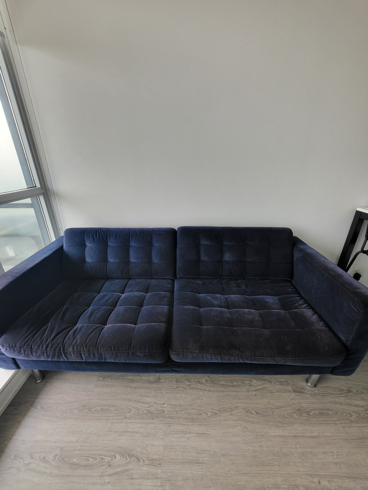 Ikea Soderhamn 2-Seat Sofa - Navy - photo 2