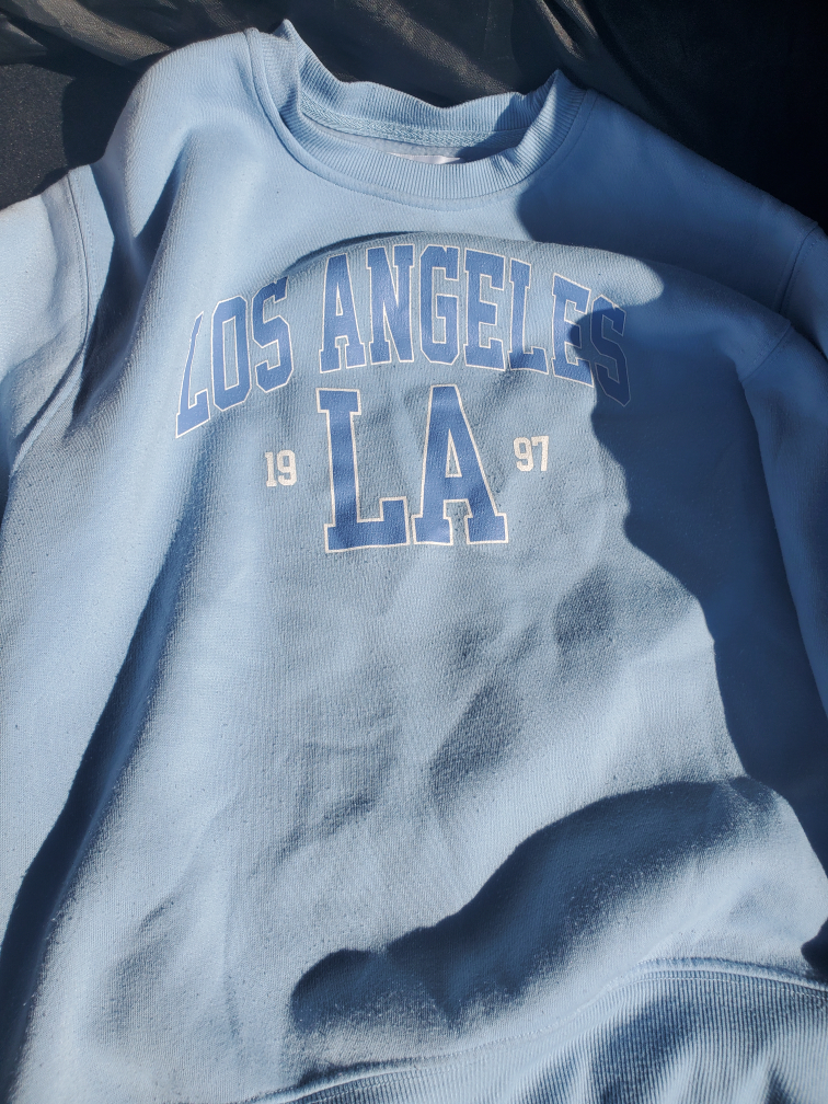Los Angeles LA 97 Blue Sweatshirt
