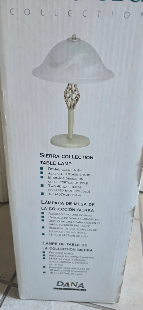 Stratford Sierra Collection Table Lamp image indicator(2)