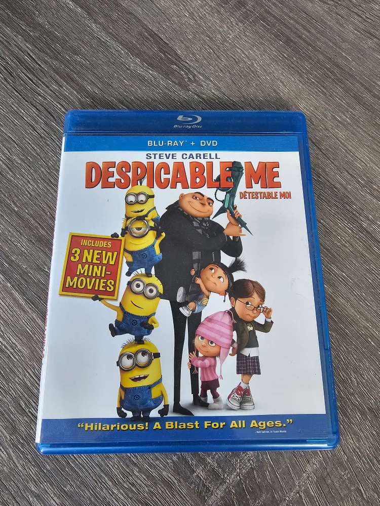 Despicable Me Blu-Ray + DVD image indicator(2)