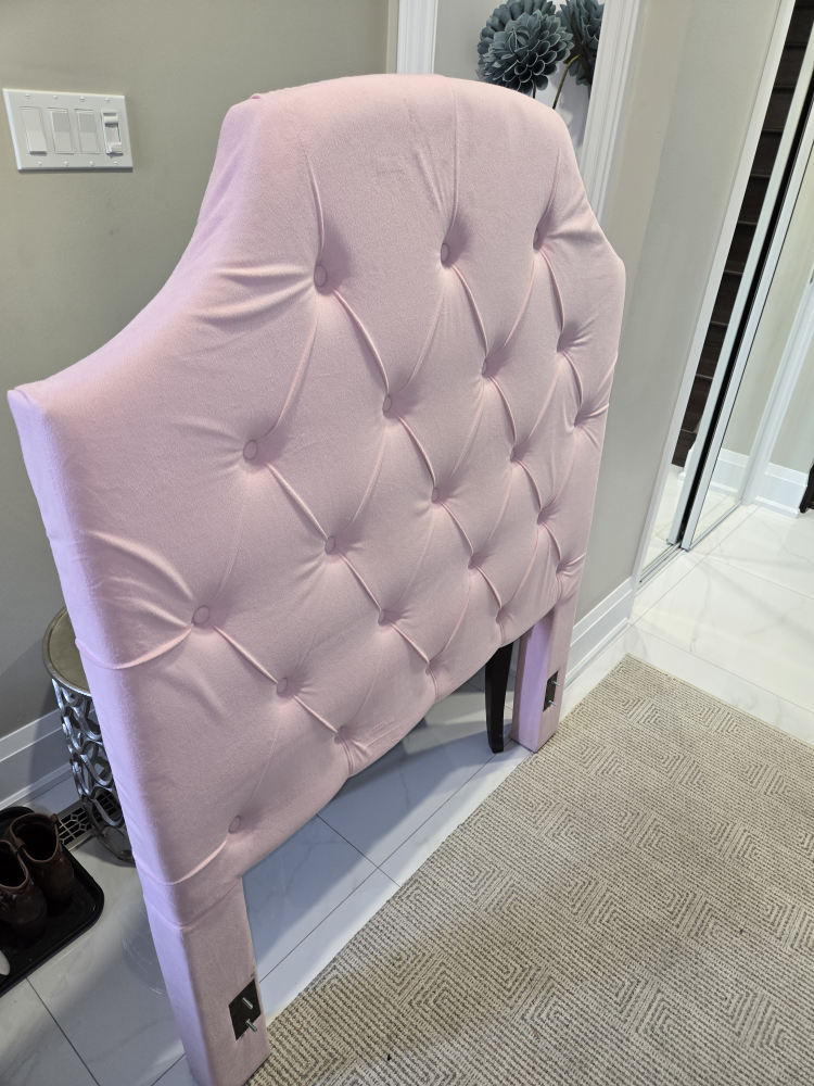 Twin size Pink Tufted Headboard - photo 3