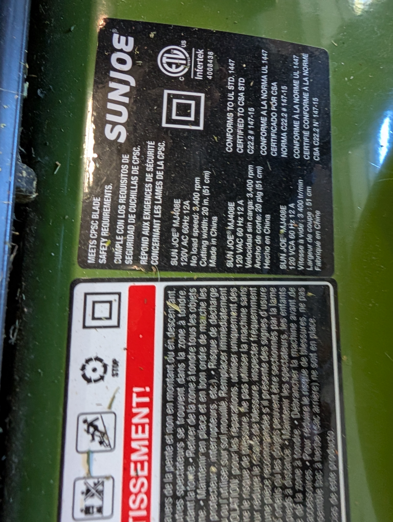 Sun Joe MJ408E Electric Lawn Mower - photo 4