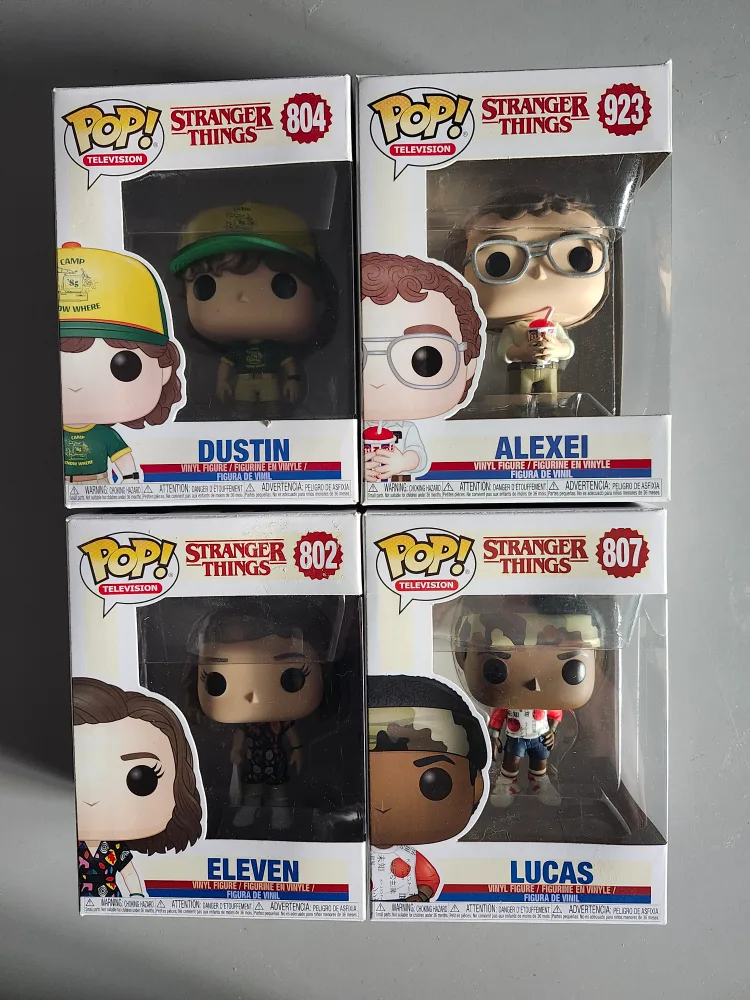 Funko Pop! Stranger Things Vinyl Figures thumbnail