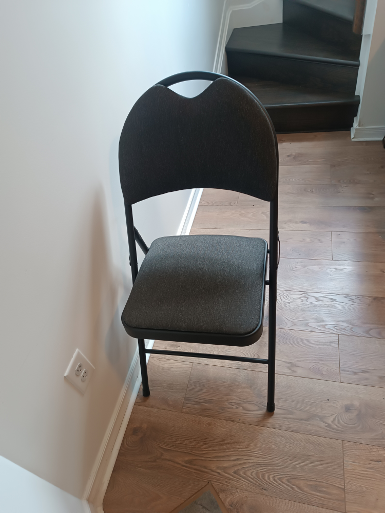 Folding Chair - Black - photo 2