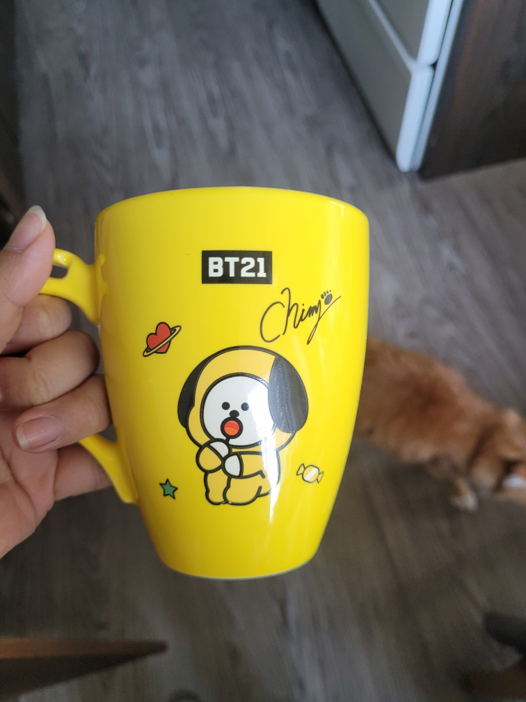 BT21 Chimmy Yellow Mug