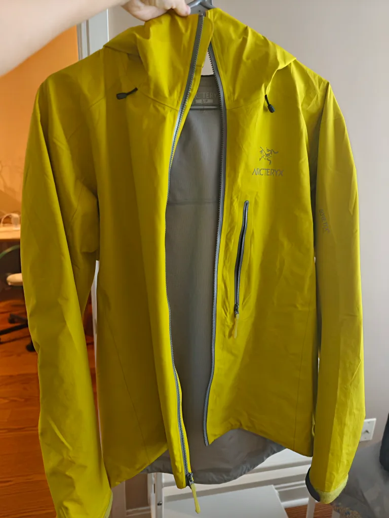 Arc'teryx Alpha FL Jacket - Yellow, Size S thumbnail