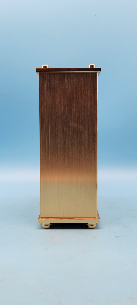 🥳VGC🤩 Seiko Quartz WORLD TIME CLOCK Brass/ Glass - photo 4