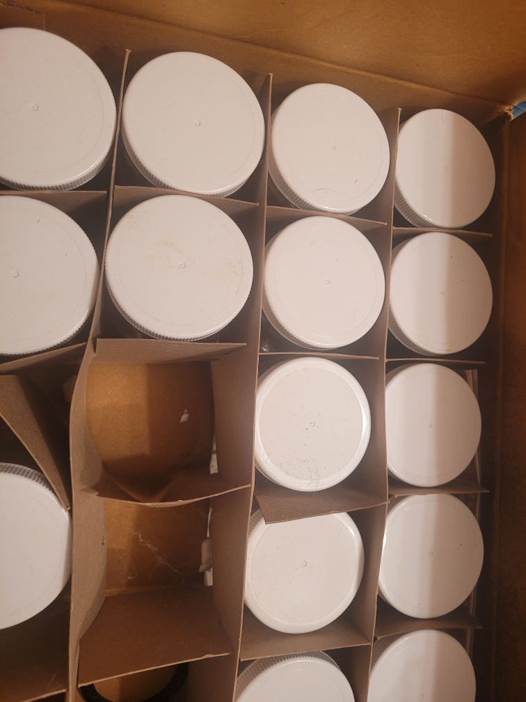 8 oz Glass Jars with Lids - New, Set of 17 - photo 2