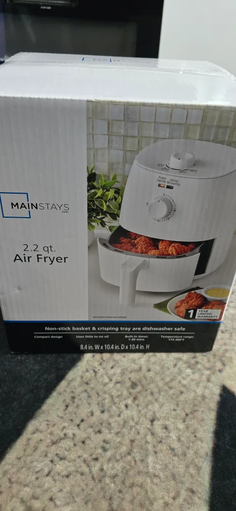 New Mainstays 2.2 qt. Air Fryer thumbnail