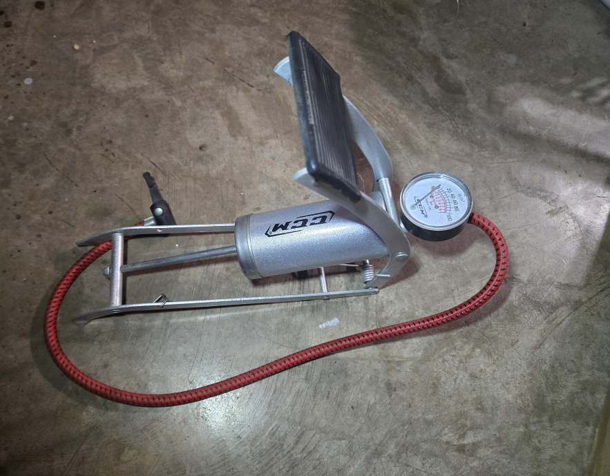 CCM Compact Foot Bike Pump
