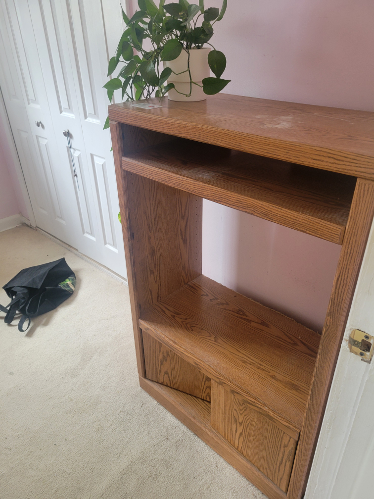 Wooden Shelf Unit - photo 2