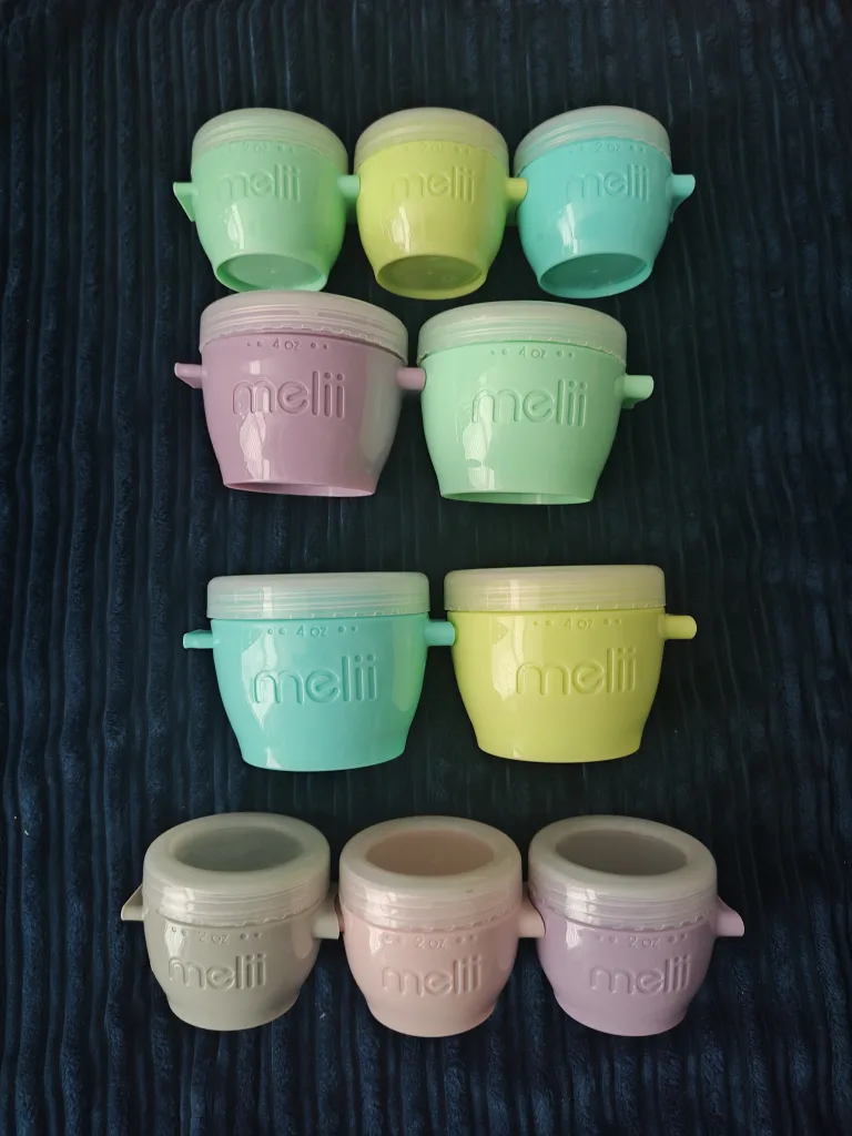 Melii Click and Go Baby Food Containers image indicator(2)