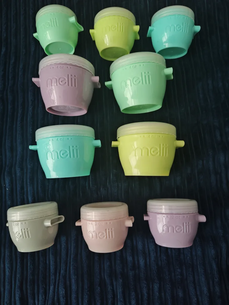 Melii Click and Go Baby Food Containers image indicator(3)