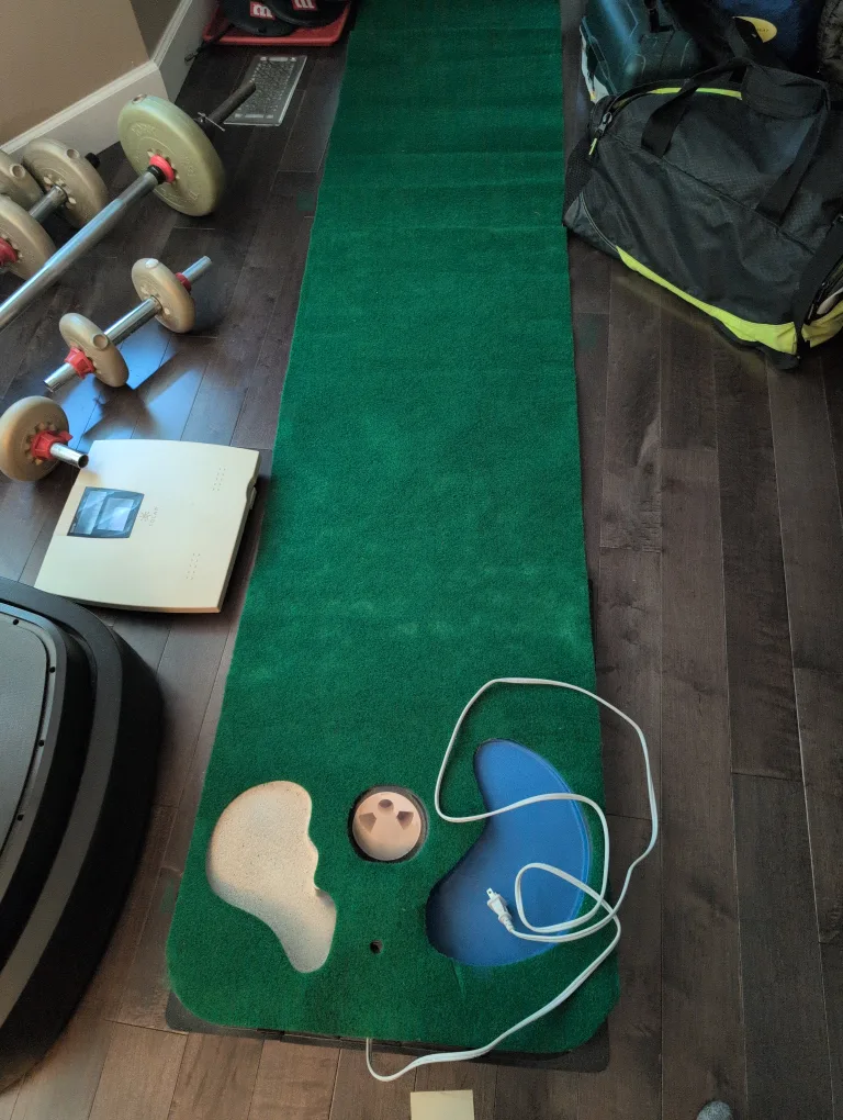 Indoor Putting Green with Ball Return image indicator(2)