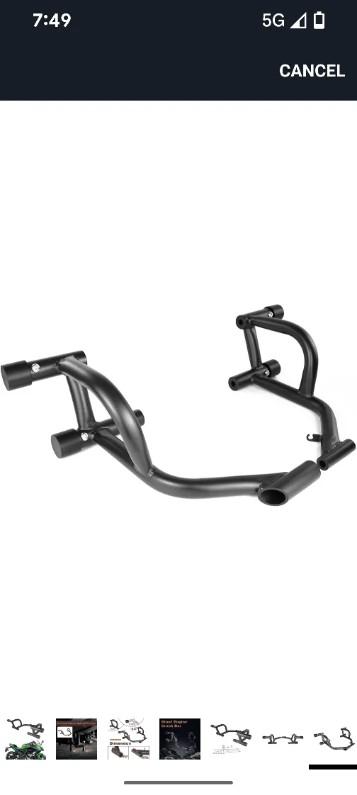 Motorcycle Stunt Engine Crash Bar - Kawasaki thumbnail