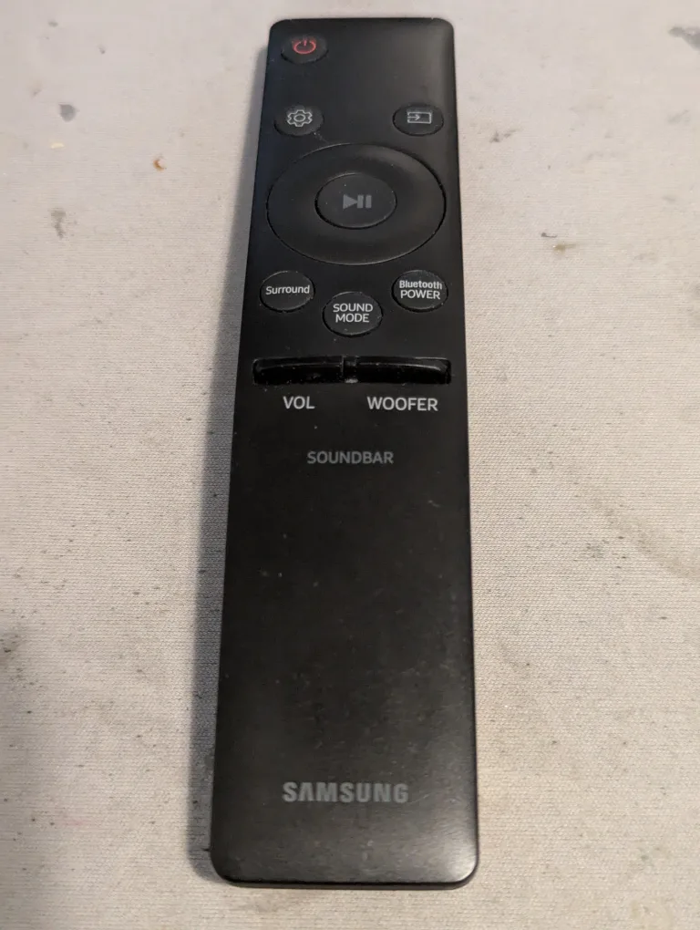 Samsung sound bar Bluetooth remote thumbnail