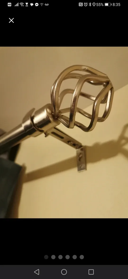 Elegant Curtain Rod 36-72" thumbnail