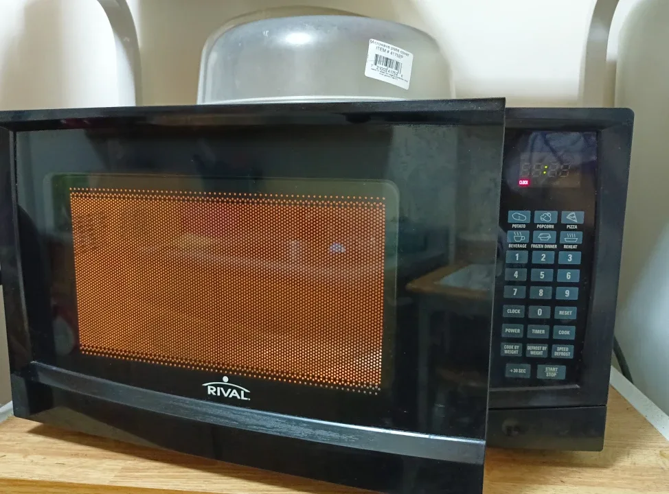 Rival Microwave Oven - Black 🧡 thumbnail