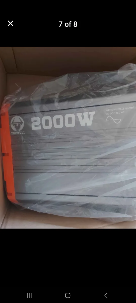 Topbull 2000W Pure Sine Wave Power Inverter - New image indicator(3)