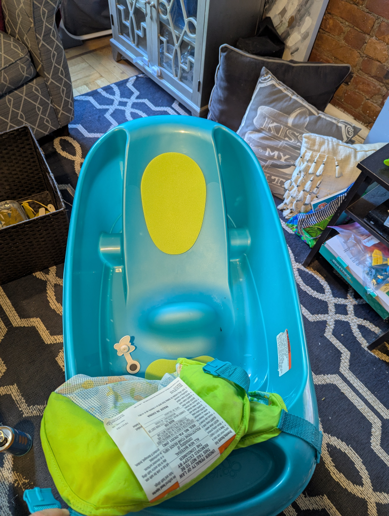 Summer Infant Comfort Height Baby Bathtub
