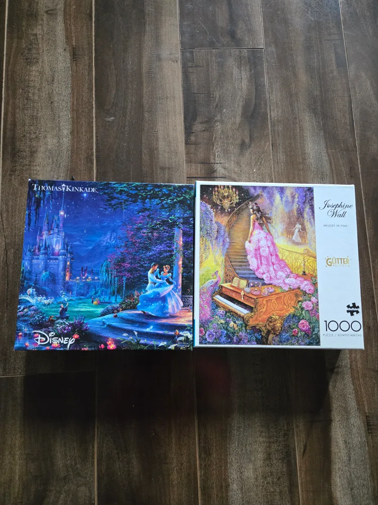 Disney Thomas Kinkade & Josephine Wall Puzzles thumbnail