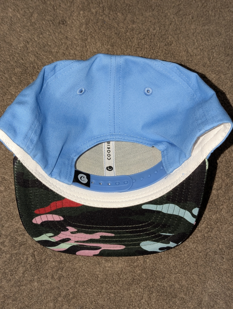 Cookies Light Blue Camo Brim Snapback - photo 3