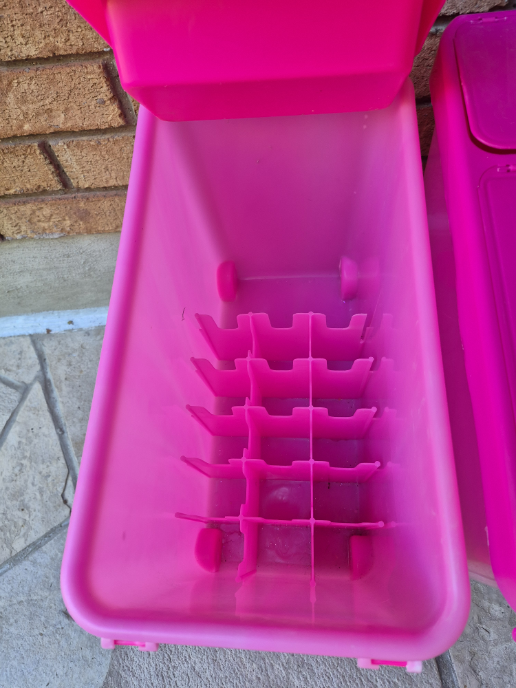 Barbie Rolling Storage Pink - photo 3