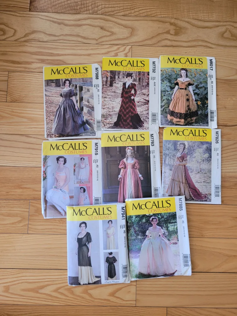 Angela Clayton pattern lot × 8 thumbnail