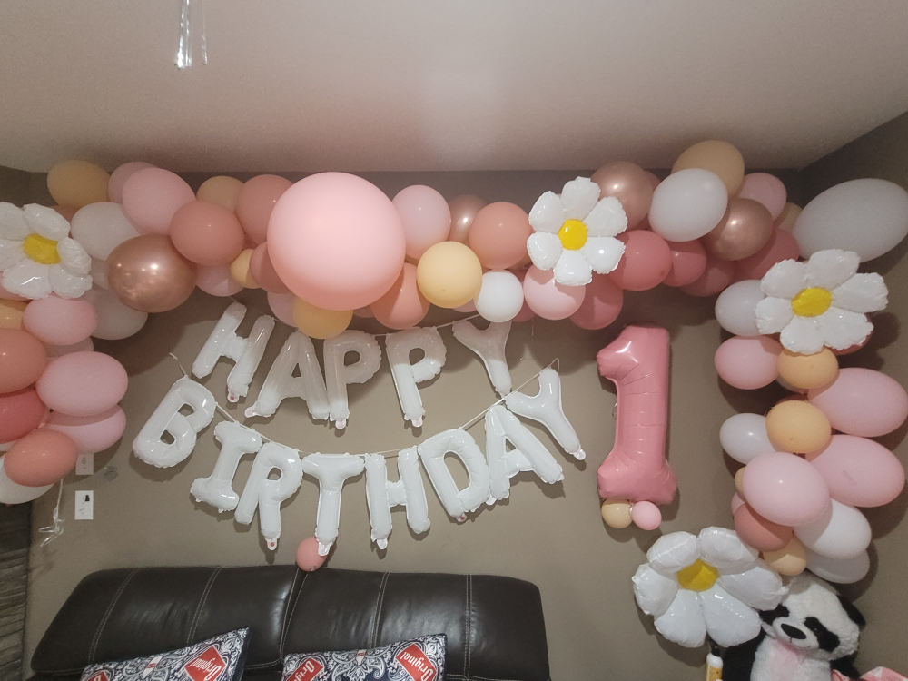 balloons garland