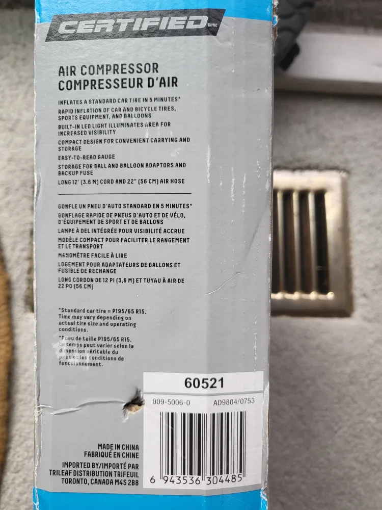 Certified Air Compressor - Like New! image indicator(2)