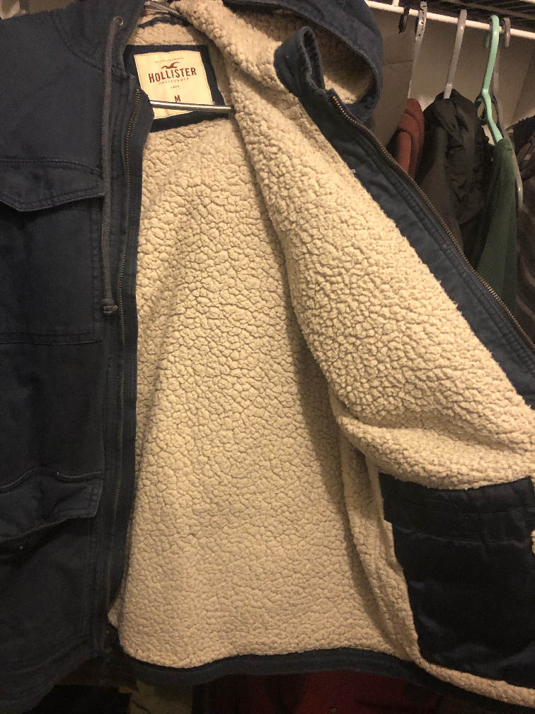Hollister Sherpa-Lined Parka - Size M and L - photo 2