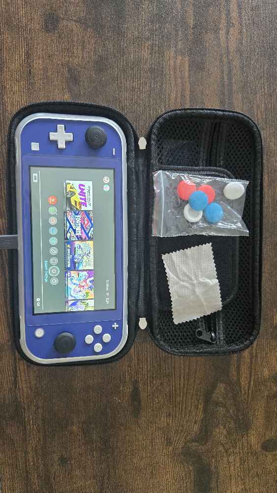 Nintendo Switch Lite Blue with Case