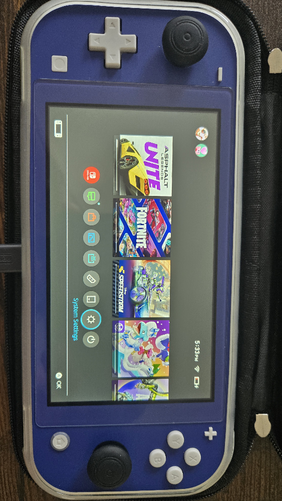 Nintendo Switch Lite Blue with Case - photo 2