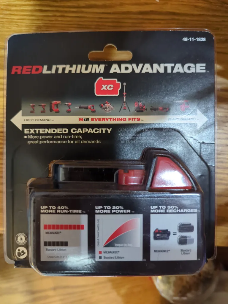Milwaukee M18 REDLITHIUM XC3.0 Battery - New! image indicator(2)